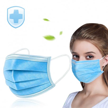 Pack 50 Mascarillas desechables esterilizadas Pack 50 Mascarillas desechables esterilizadas