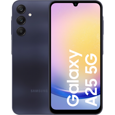 Móvil - Samsung Galaxy A25 5G, Azul, 256GB, 8GB RAM, 6.5 FHD+, Exynos 1280  Octa-Core, 5000mAh, Android 14